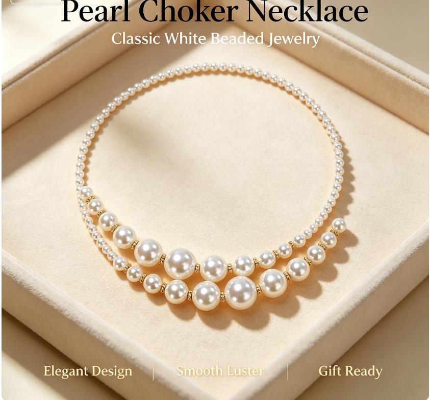Body Jewelry Necklace - 1 pièce de collier rétro, bijou
