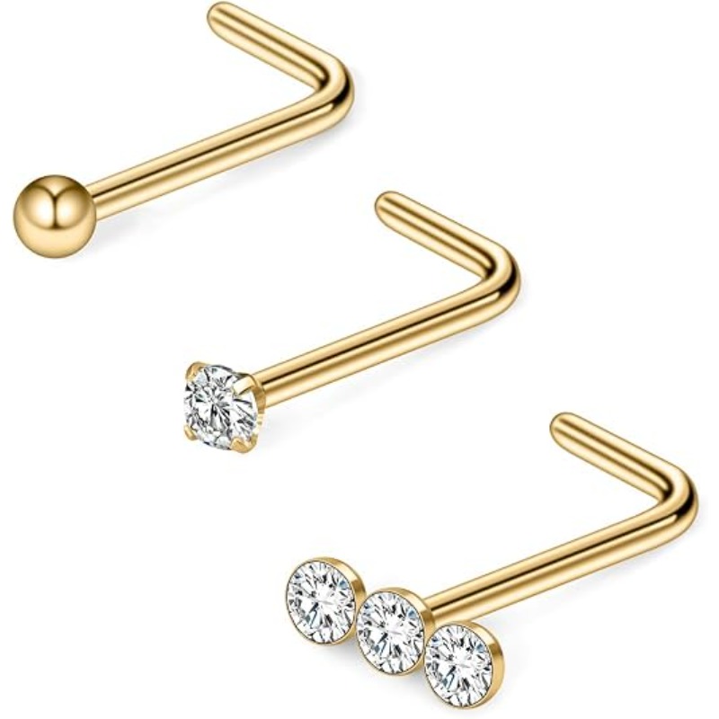3 pièces, 20G, acier chirurgic - Body Jewelry Surgical Steel avis et prix