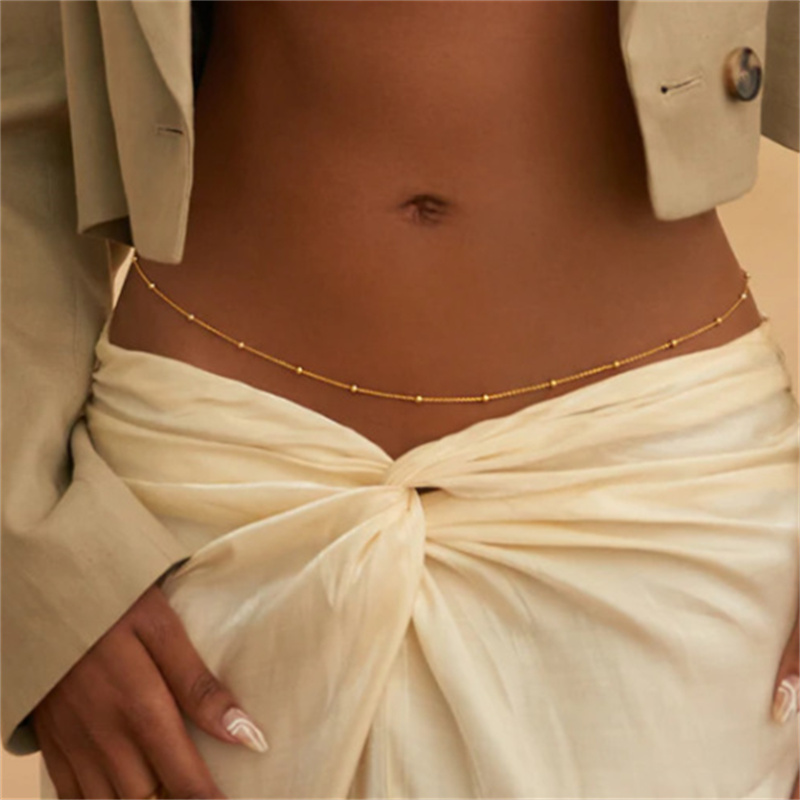 Chaînes de ventre simples perl - Body Jewelry For You avis et prix