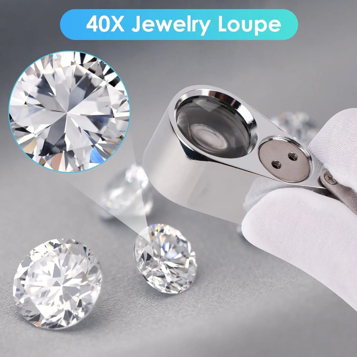 Loupe de bijoutier éclairée 40 - Body Jewelry Repair avis et prix
