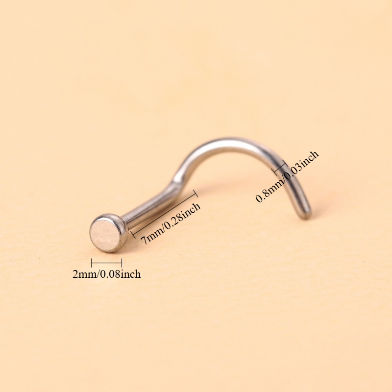 5 pièces, 20G, 20G, anneaux de - Body Jewelry Surgical Steel avis et prix