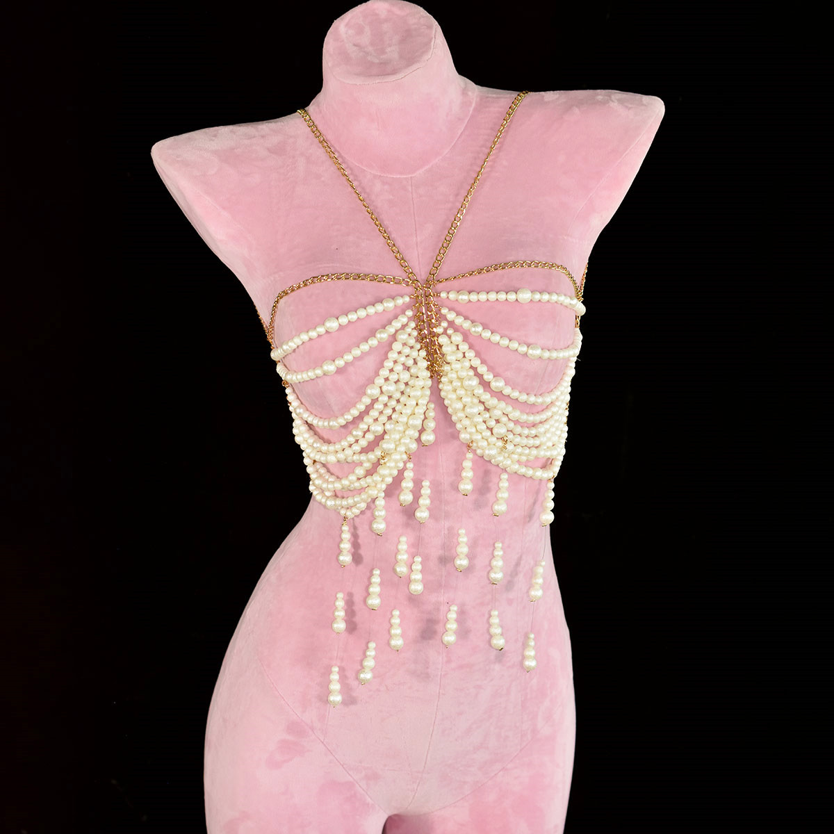 Chaîne de soutien-gorge en per - Body Jewelry Retainers avis et prix