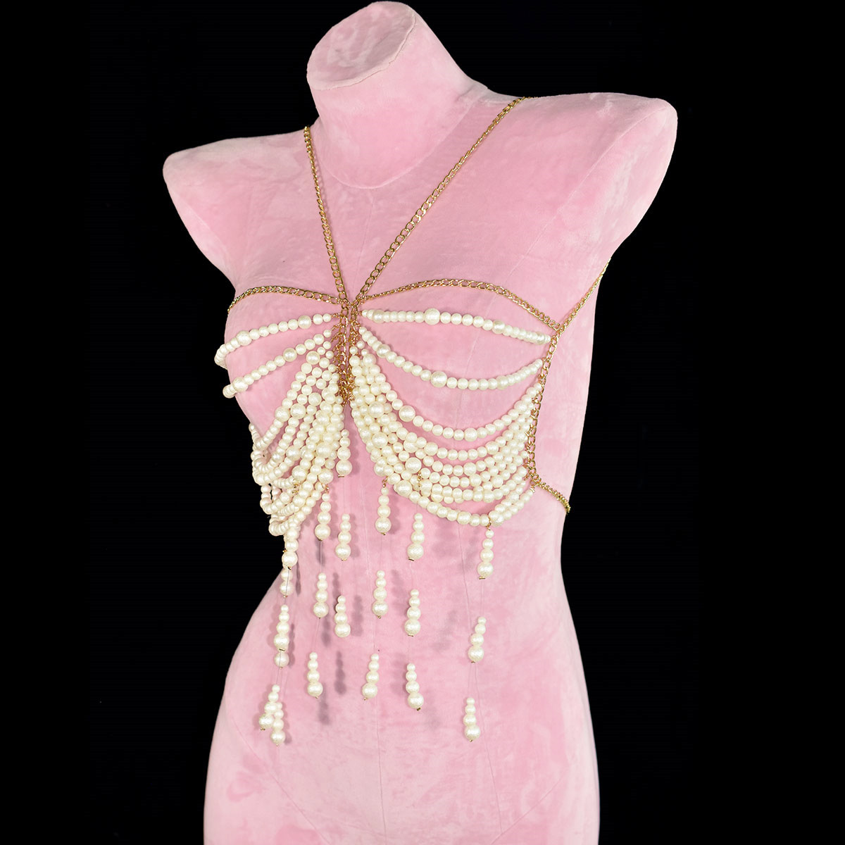 Chaîne de soutien-gorge en per - Body Jewelry Retainers avis et prix