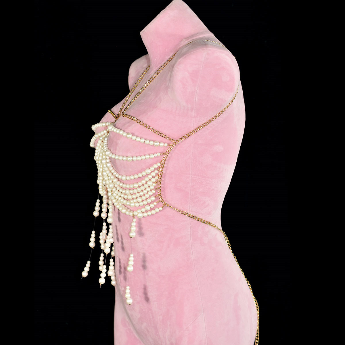 Chaîne de soutien-gorge en per - Body Jewelry Retainers avis et prix