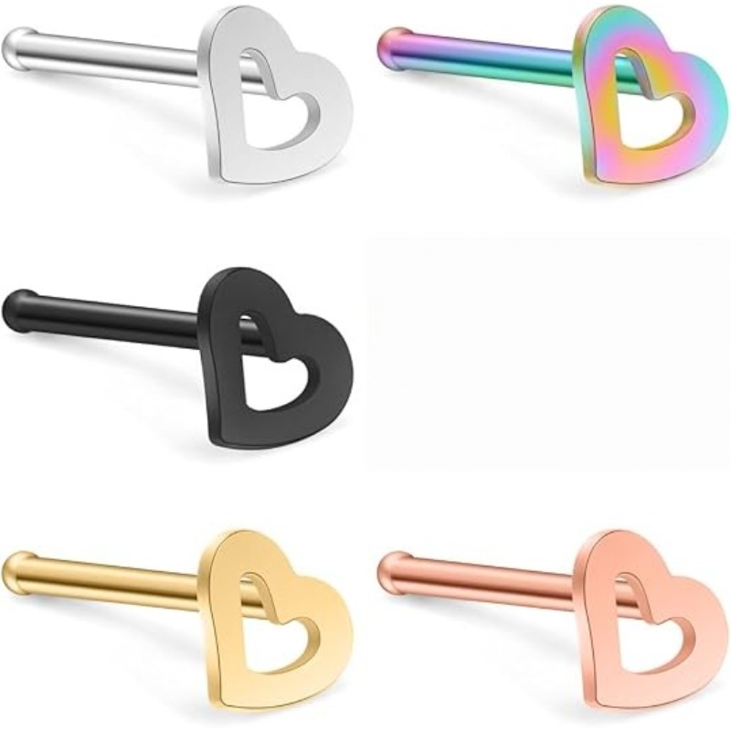 5 pièces, anneaux de piercing  - Body Jewelry Surgical Steel avis et prix