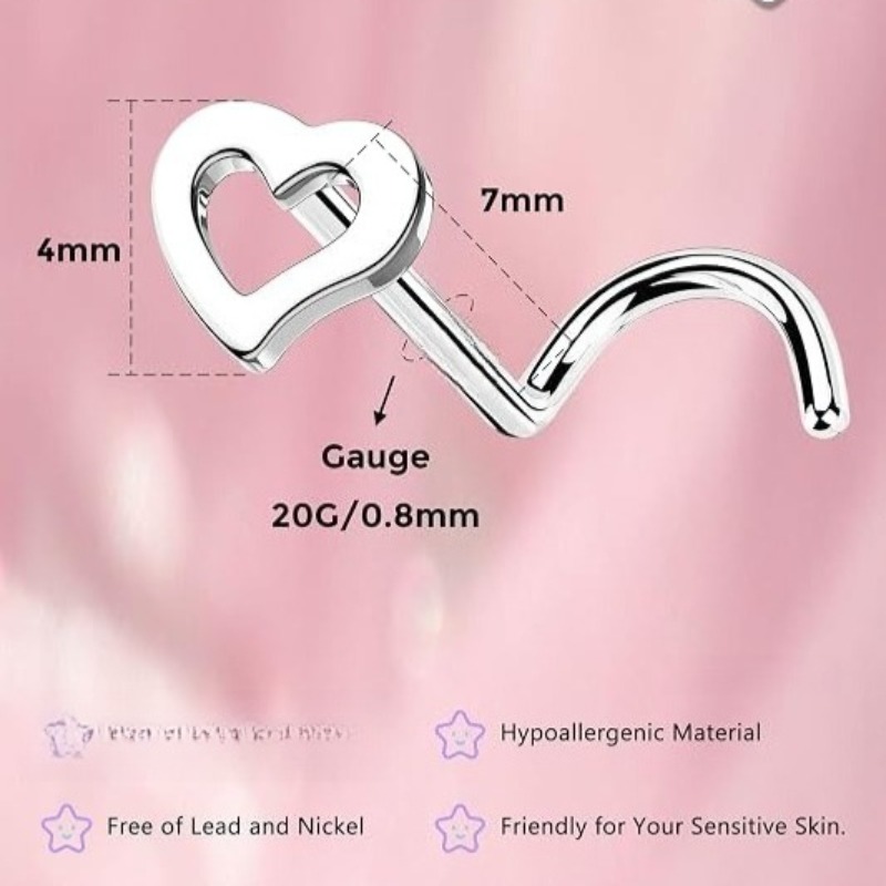 5 pièces, anneaux de piercing  - Body Jewelry Surgical Steel avis et prix